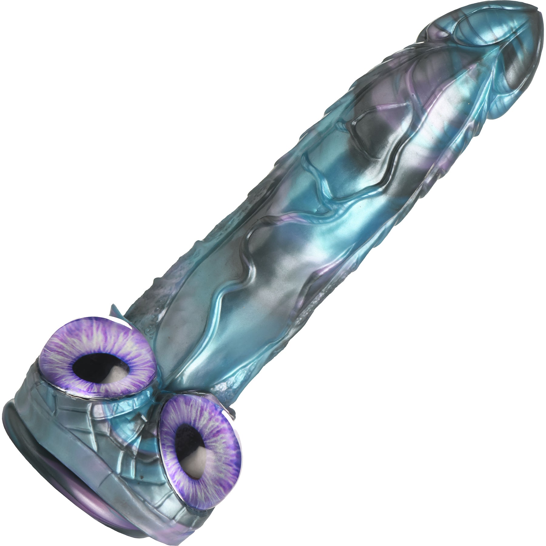 Astro Thrust 8" Thrusting & Vibrating Silicone Suction Cup Dildo With Remote By Creature Cocks