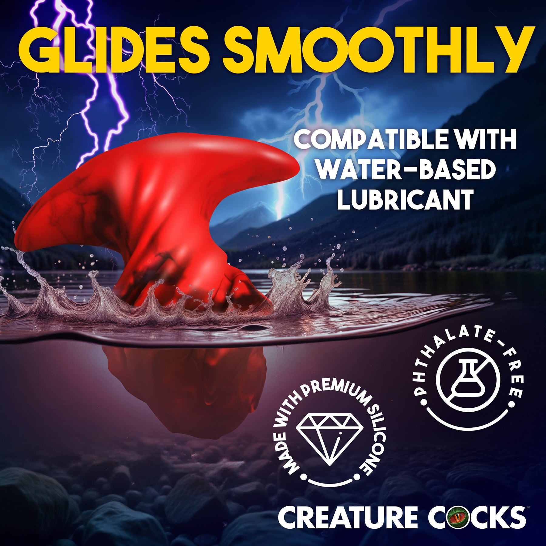 Dragonspawn Silicone Butt Plug By Creature Cocks