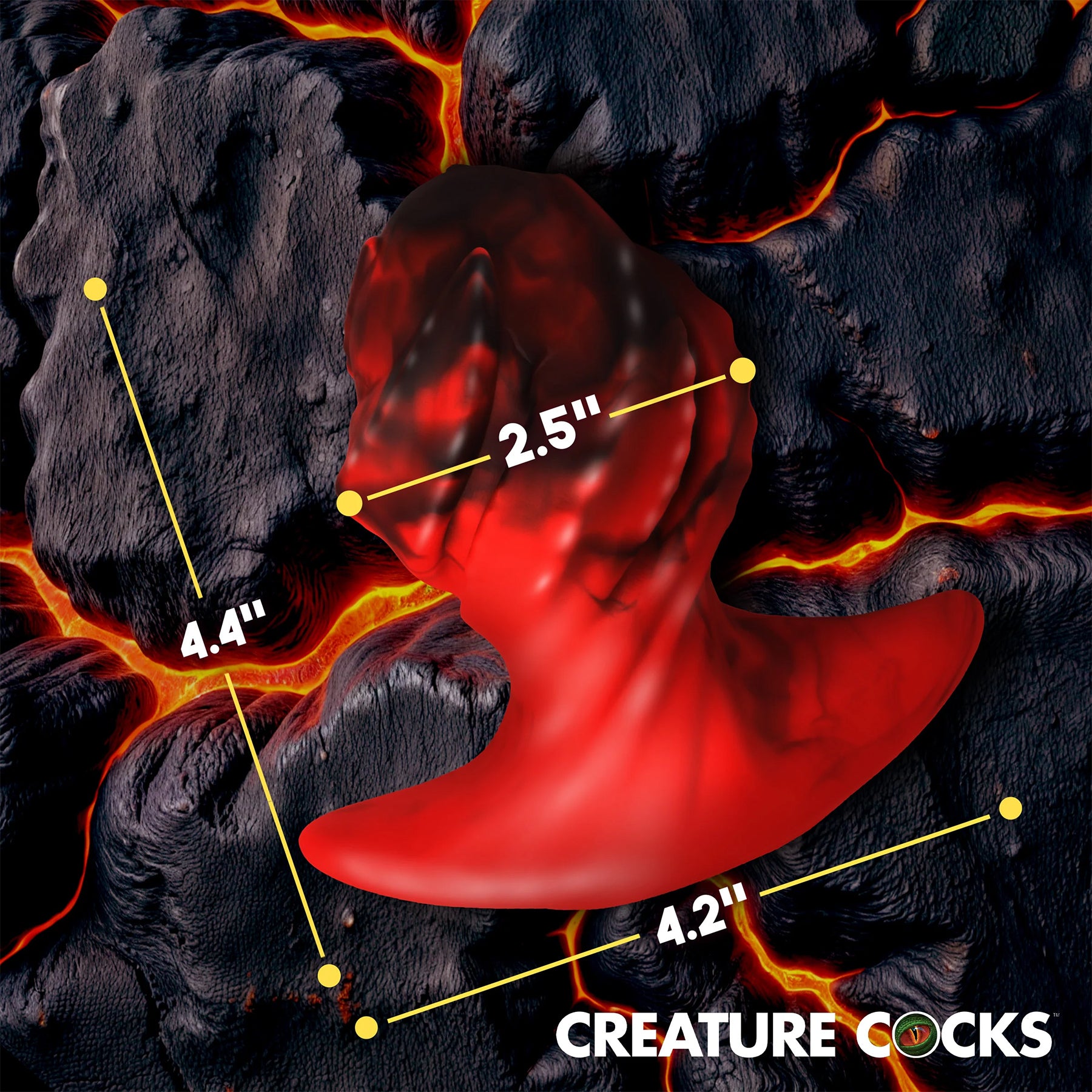Dragonspawn Silicone Butt Plug By Creature Cocks