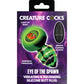 Eye Of The Spawn Vibrating & Squirming Silicone Butt Plug By Creature Cocks