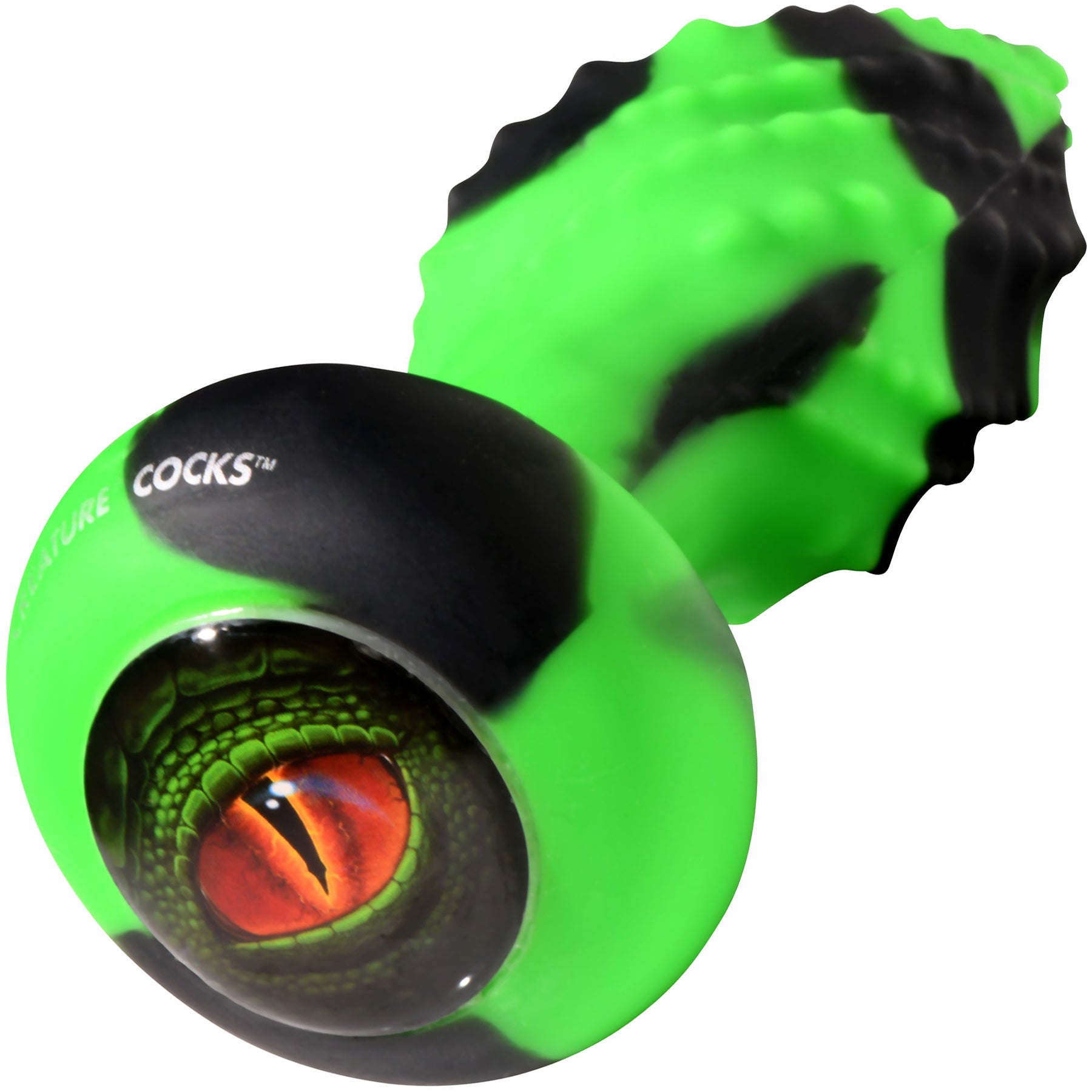 Eye Of The Spawn Vibrating & Squirming Silicone Butt Plug By Creature Cocks