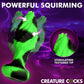 Eye Of The Spawn Vibrating & Squirming Silicone Butt Plug By Creature Cocks