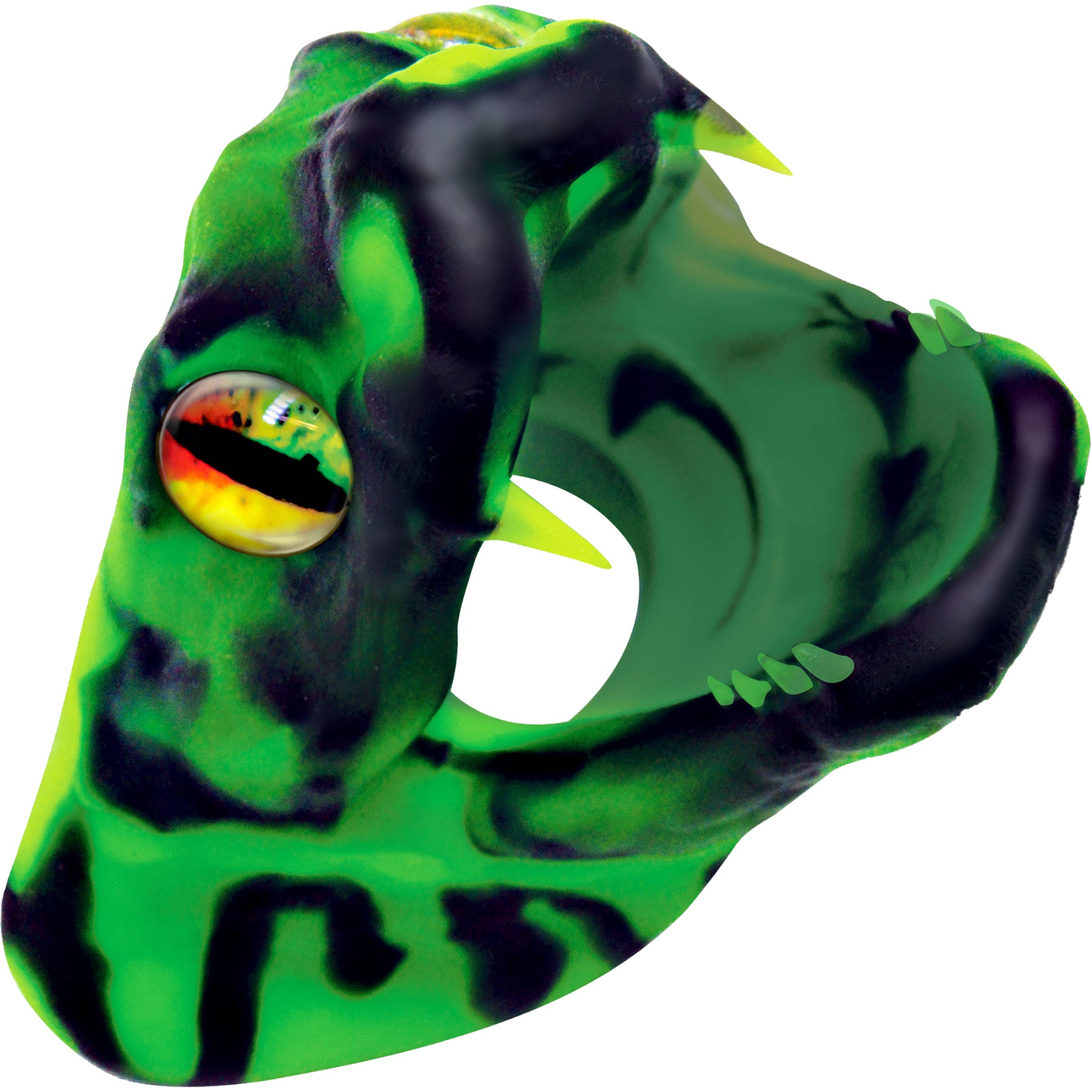 Master Cobra Silicone Cock Ring By Creature Cocks - Green