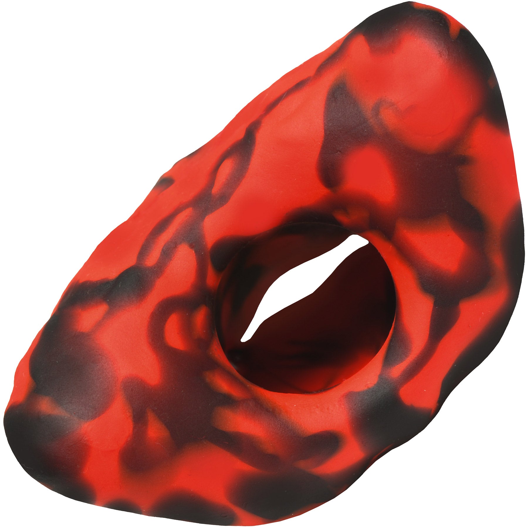 Master Cobra Silicone Cock Ring By Creature Cocks - Red