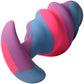 Unicorn Swirl Silicone Butt Plug By Creature Cocks - Large