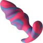 Unicorn Swirl Silicone Butt Plug By Creature Cocks - Medium