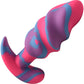 Unicorn Swirl Silicone Butt Plug By Creature Cocks - Medium