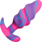 Unicorn Swirl Silicone Butt Plug By Creature Cocks - Medium