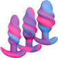 Unicorn Swirl Silicone Butt Plug By Creature Cocks