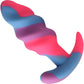 Unicorn Swirl Silicone Butt Plug By Creature Cocks - Small