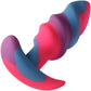 Unicorn Swirl Silicone Butt Plug By Creature Cocks - Small