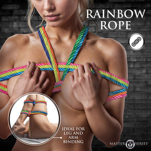 Master Series Rainbow Bondage Rope