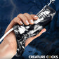 Night Prowler Squirting Silicone Penis Enhancer By Creature Cocks