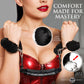 Master Series The Handler Furry Handcuffs With Handle