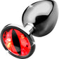 Sinister Eye Red Eye Metal Butt Plug By Creature Cocks - Large