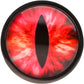 Sinister Eye Red Eye Metal Butt Plug By Creature Cocks - Small