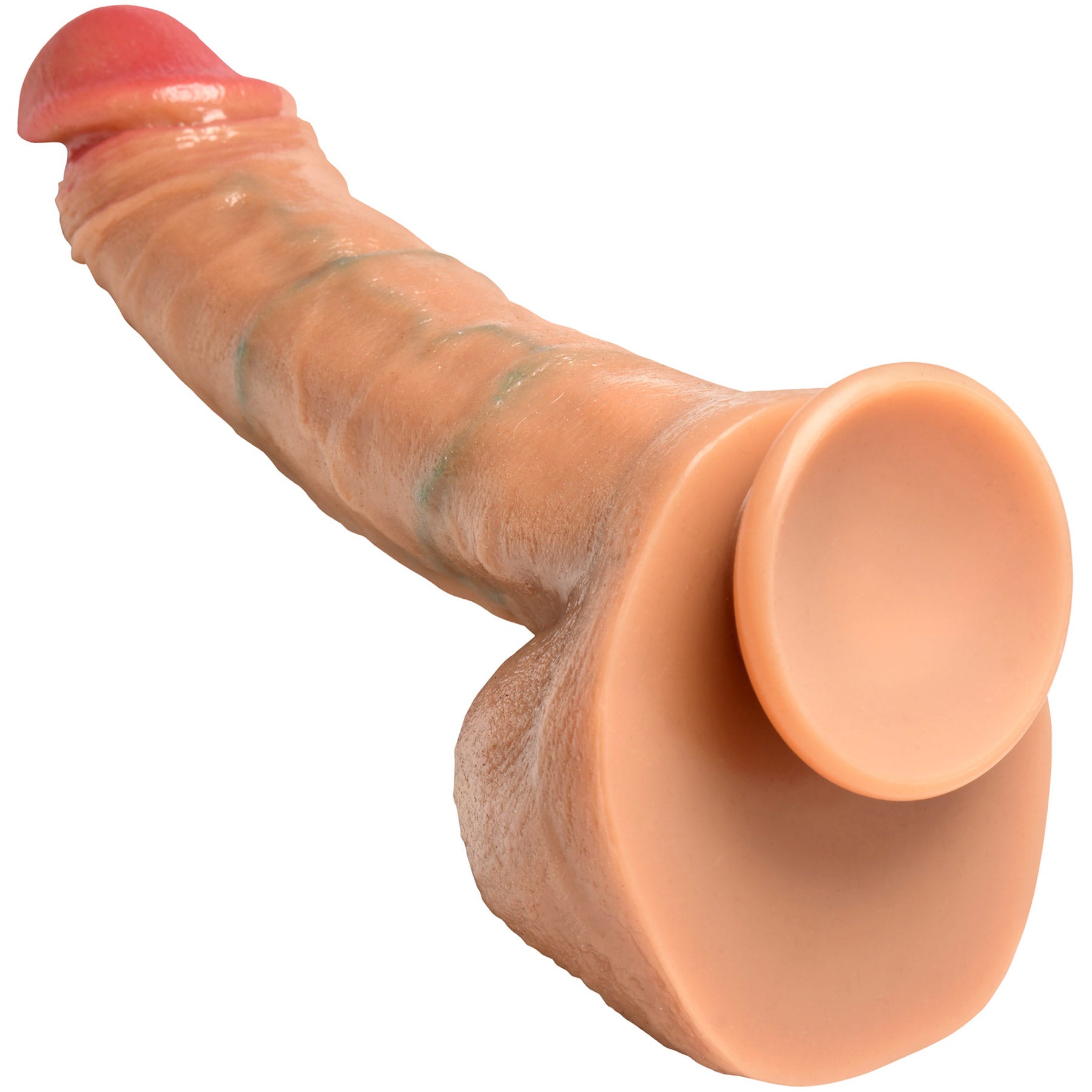 Master Series 10" Realistic Silicone Dildo With Harness