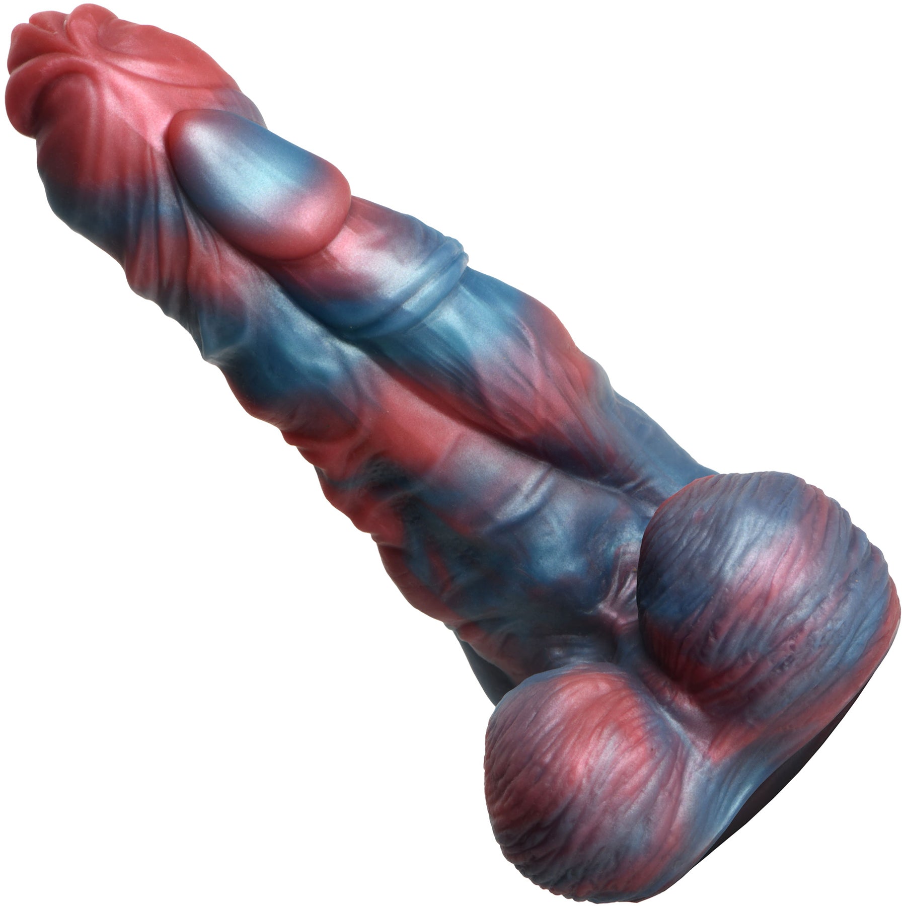 Hydra X 8" Vibrating Silicone Suction Cup Dildo With Remote By Creature Cocks