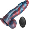 Hydra X 8" Vibrating Silicone Suction Cup Dildo With Remote By Creature Cocks