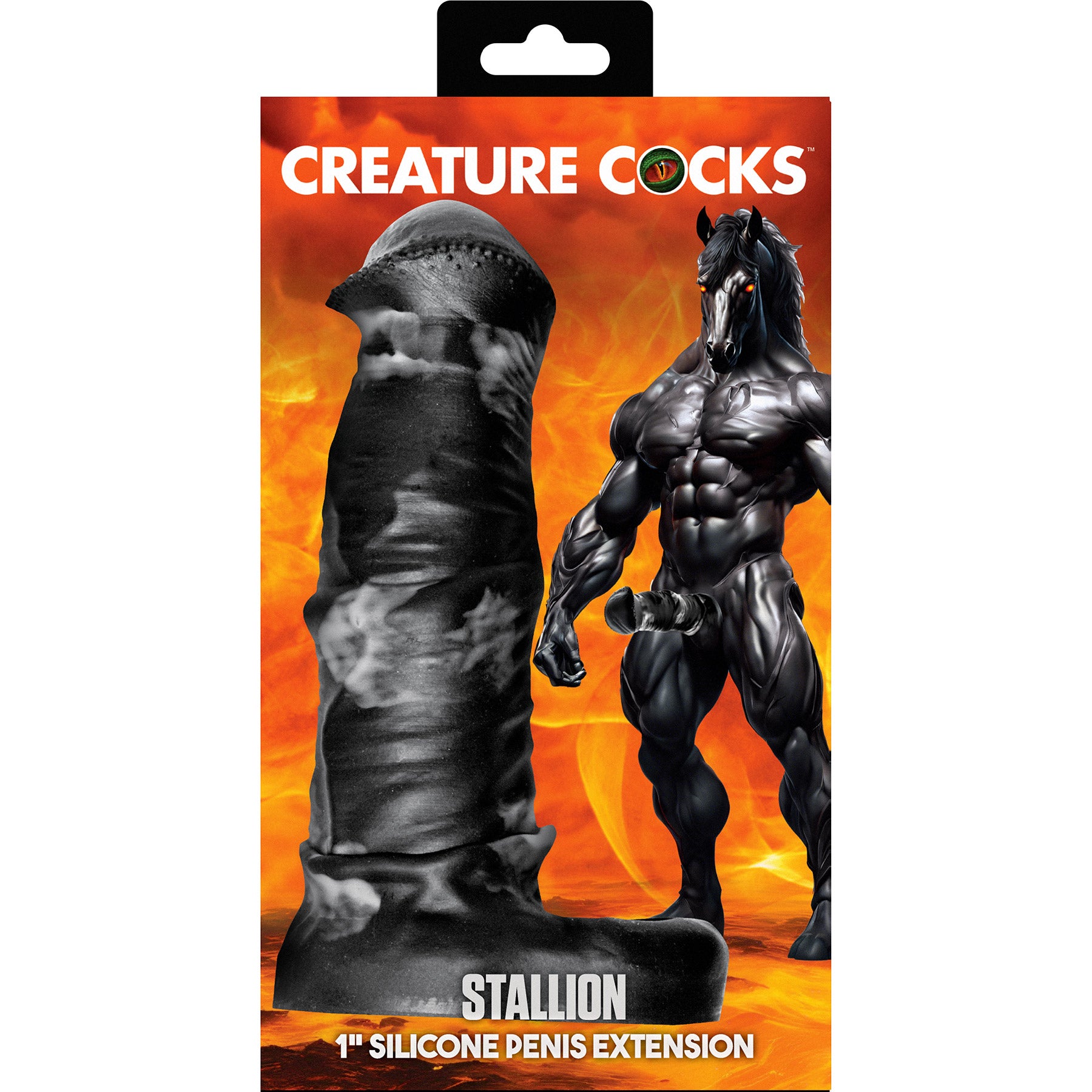 Stallion Silicone Penis Extension By Creature Cocks 1"