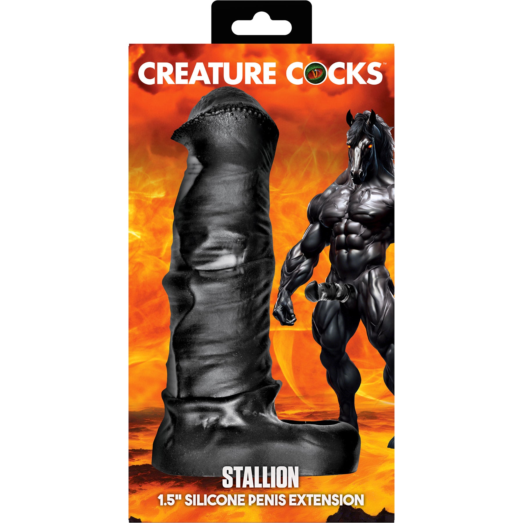 Stallion Silicone Penis Extension By Creature Cocks 1.5"