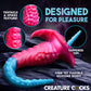 Vibropus Vibrating Rechargeable Silicone Anal Dildo With Remote By Creature Cocks