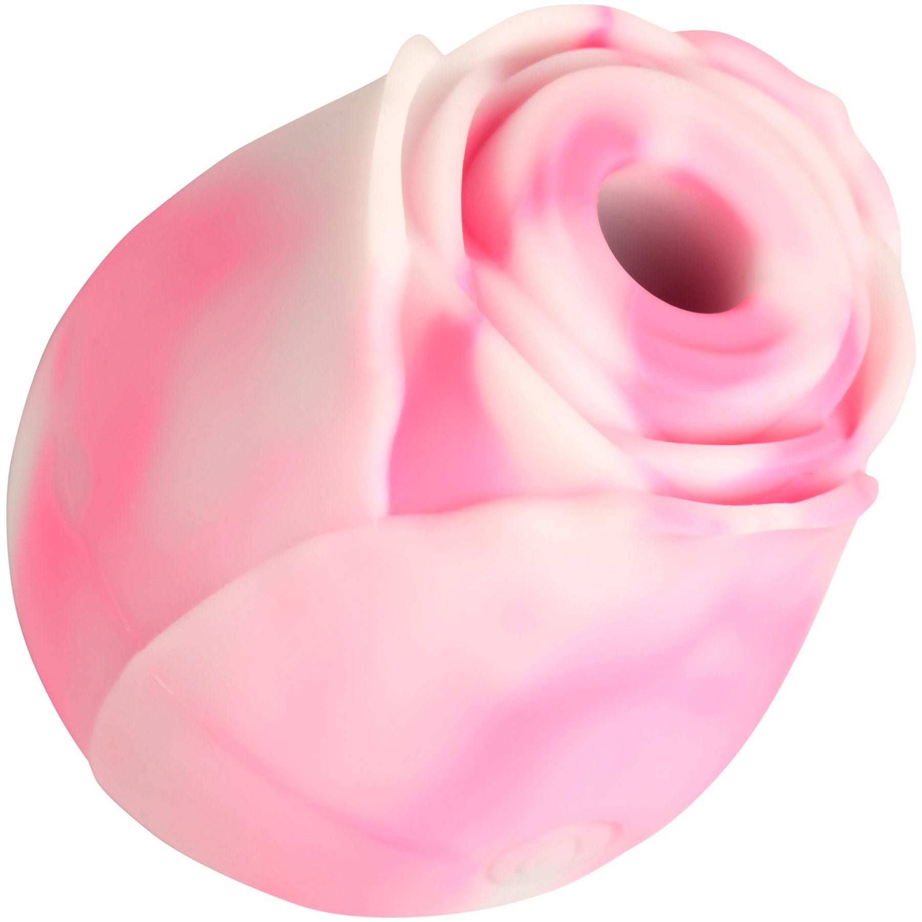 Bloomgasm The Rose Pressure Wave Stimulator Lover's Gift Box - Pink With White Swirls