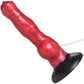 Hell Hound 7.8" Squirting Silicone Suction Cup Dildo By Creature Cocks