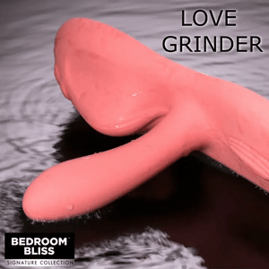 Bedroom Bliss Lover's Grinder Vibrating Silicone Grinder With Remote