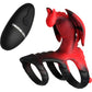Dragon Flight Vibrating Silicone Cock Ring With Remote By Creature Cocks