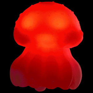 Creature Cuties Glow Jelly Licking & Vibrating Rechargeable Silicone Stimulator