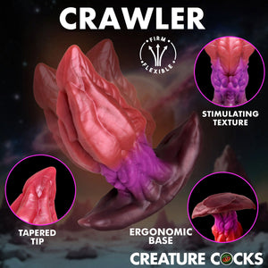 Crawler Silicone Butt Plug By Creature Cocks - Large