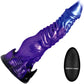 Diabolos 9" Thrusting & Vibrating Silicone Suction Cup Dildo With Remote By Creature Cocks