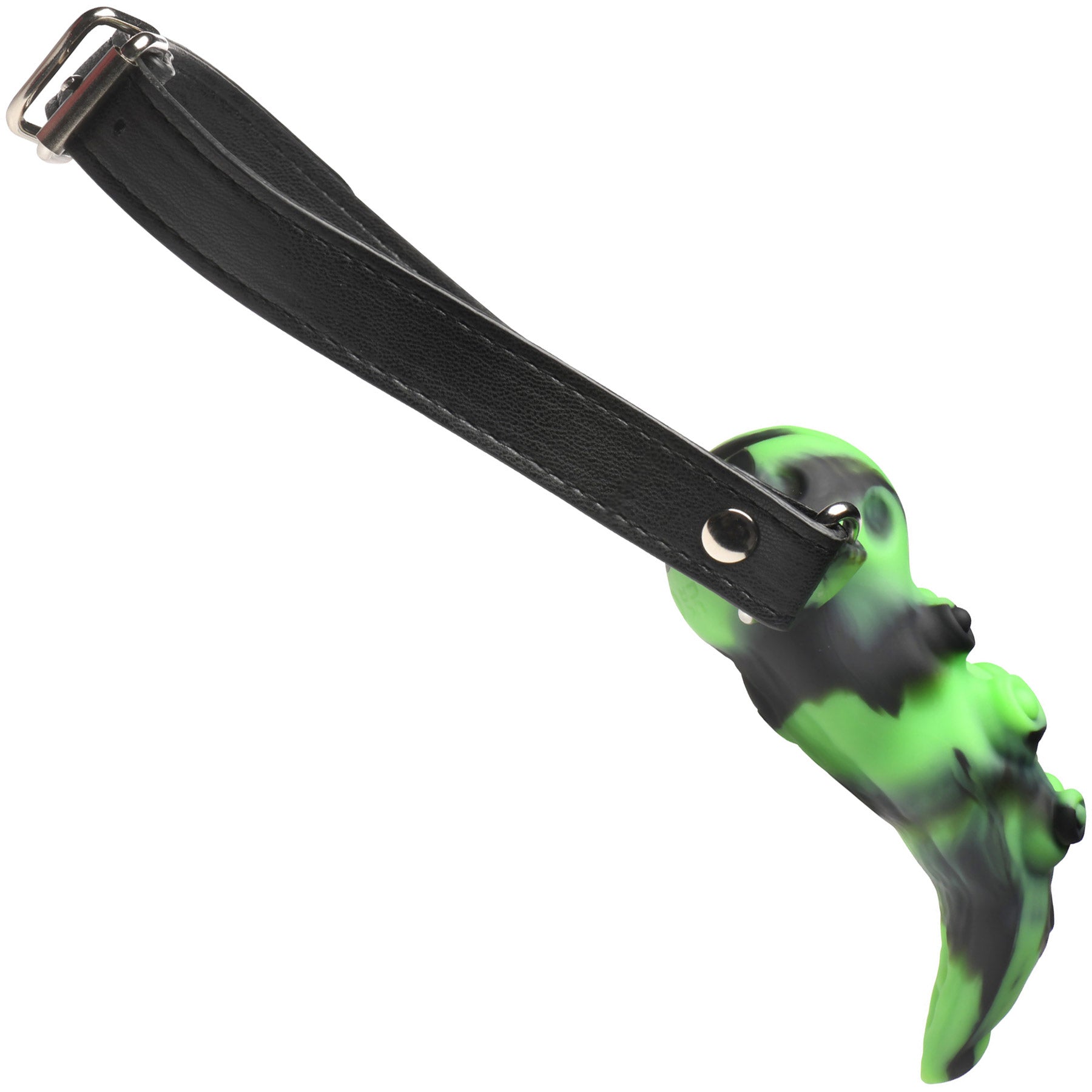 Dragon's Lick Vibrating Silicone Oral Enhancer With Harness By Creature Cocks