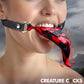 Demon's Lick Vibrating Oral Enhancer With Harness By Creature Cocks