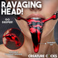 Demon's Lick Vibrating Oral Enhancer With Harness By Creature Cocks