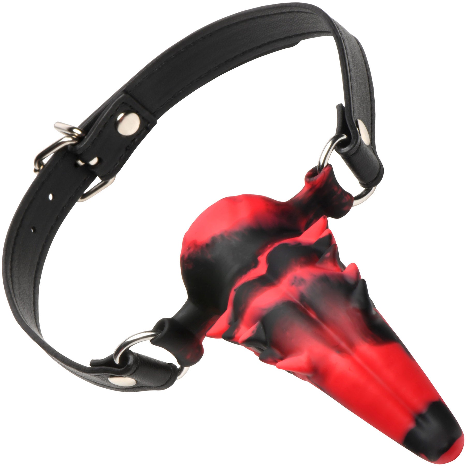 Demon's Lick Vibrating Oral Enhancer With Harness By Creature Cocks