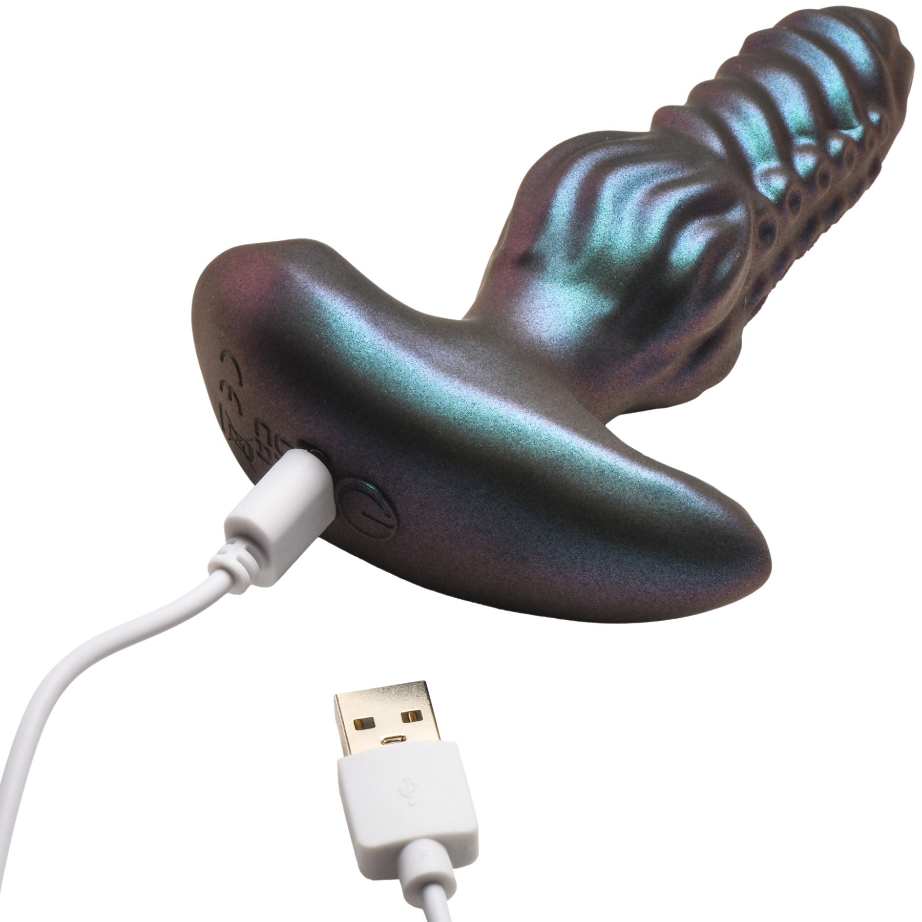 Octo-Squirm Vibrating & Squirming Silicone Anal Plug With Remote By Creature Cocks