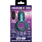 Octo Grip Vibrating Rechargeable Silicone Cock Ring With Remote By Creature Cocks