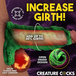 Tenta Girth Silicone Penis Enhancer By Creature Cocks