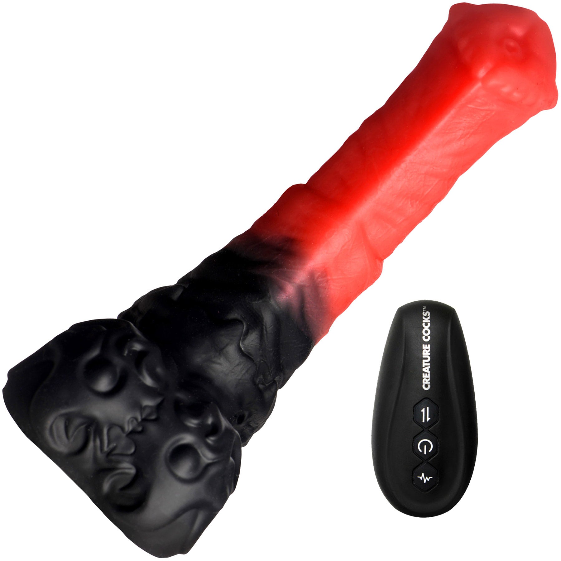 Ultimate Centaur Thrusting & Vibrating Silicone Dildo With Remote By Creature Cocks