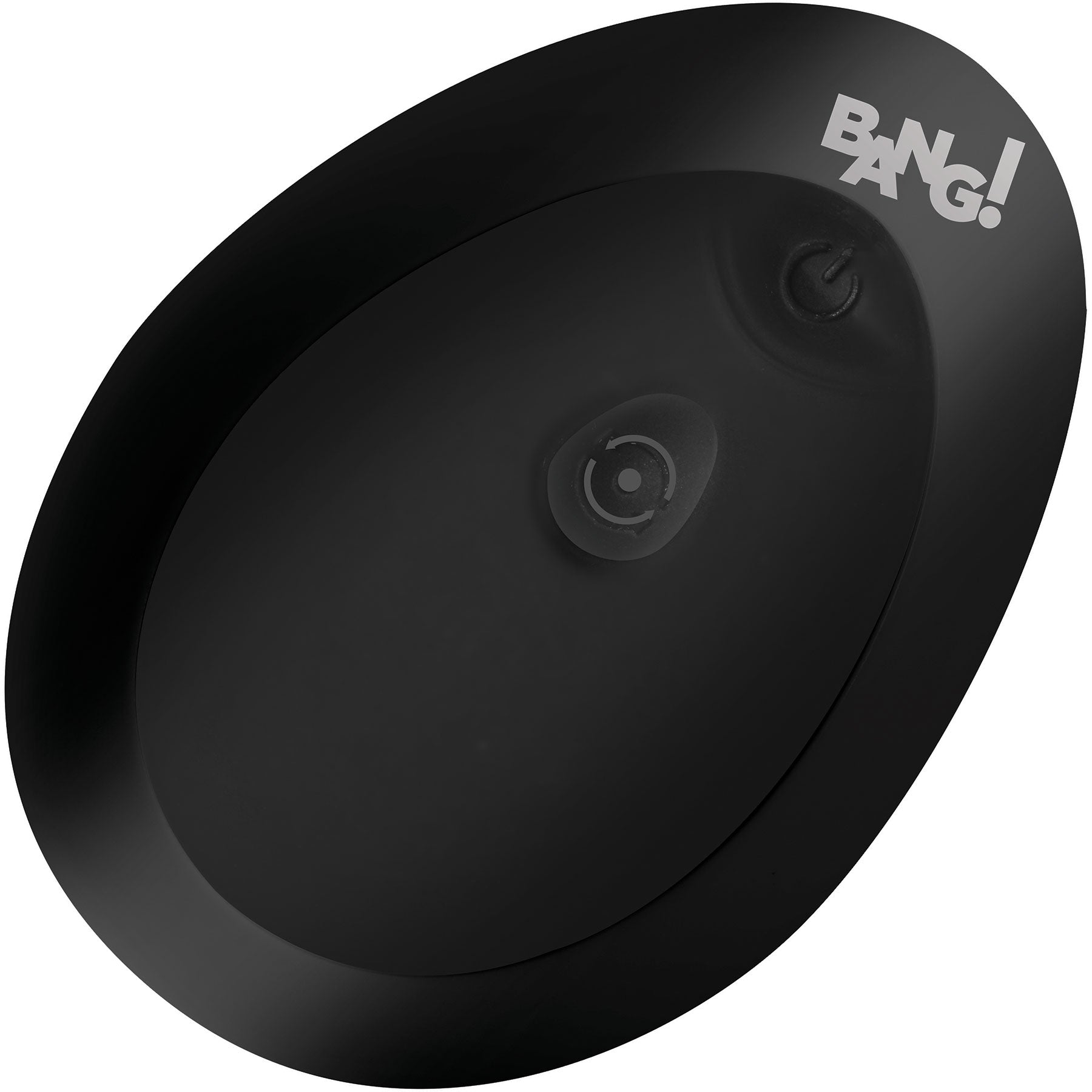 BANG! Thrusting & Vibrating Rechargeable Silicone Butt Plug - Black