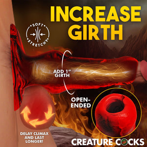 Hell Hound Silicone Penis Enhancer By Creature Cocks