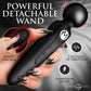 Master Series Thunderstick Thigh Strap Vibrating Wand With Harness & Remote