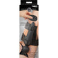 Master Series Thunderstick Thigh Strap Vibrating Wand With Harness & Remote