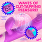Bang! Clit Tapping Pulsing Rechargeable Rabbit Vibrator
