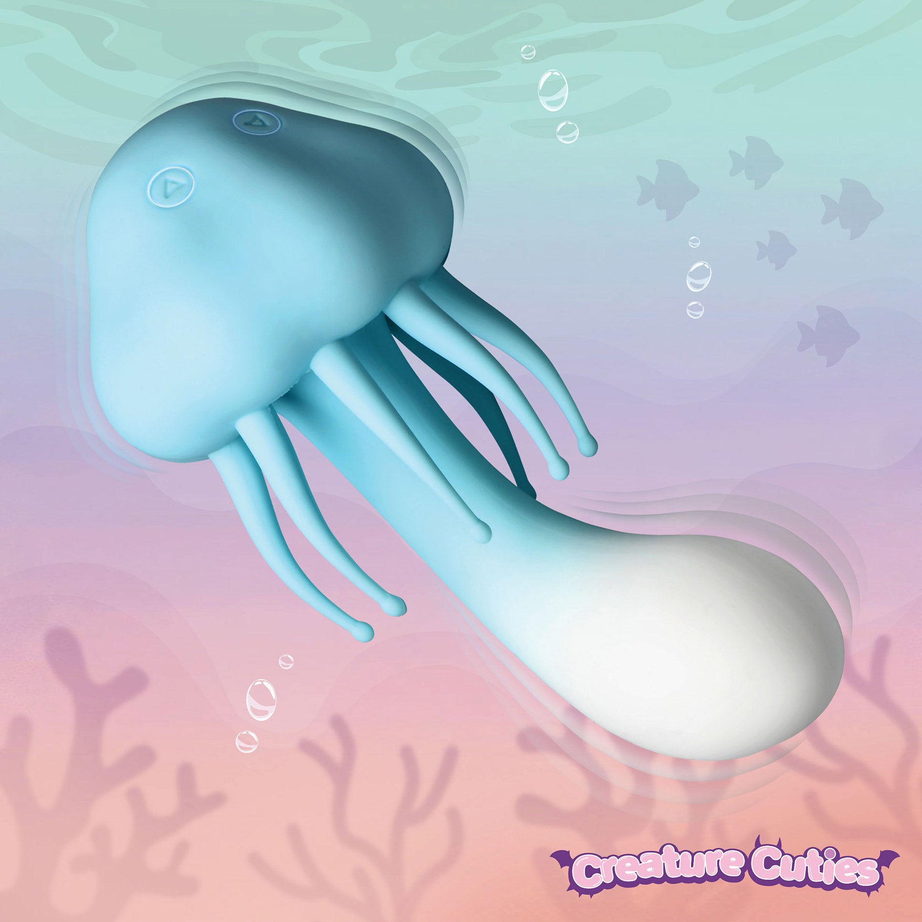 Creature Cuties Jellyvibe Rechargeable Silicone Vibrator