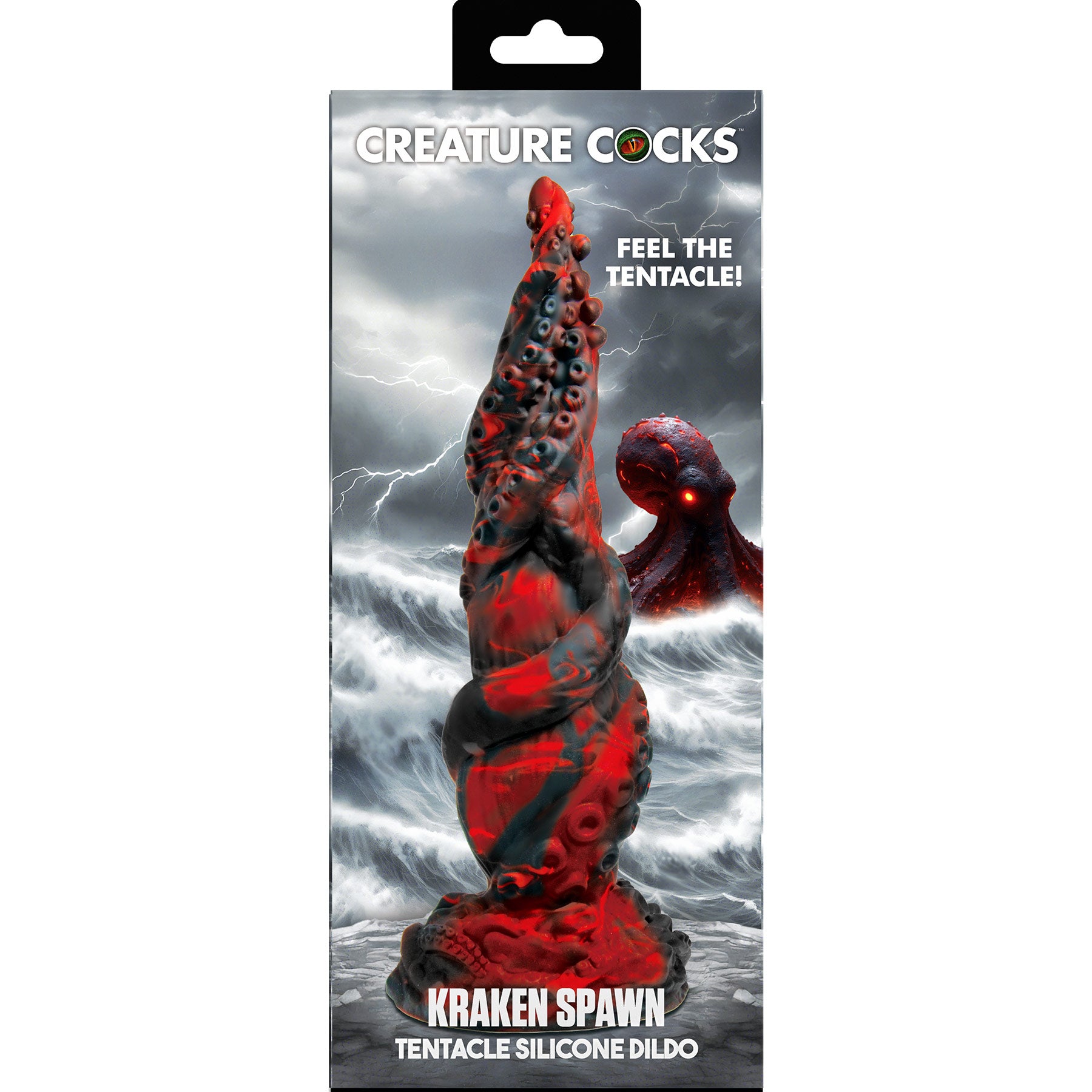 Kraken Spawn Tentacle 9.5" Silicone Suction Cup Dildo By Creature Cocks