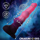 Lycan Werewolf 9.7" Silicone Suction Cup Dildo By Creature Cocks
