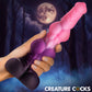 Lycan Werewolf 9.7" Silicone Suction Cup Dildo By Creature Cocks
